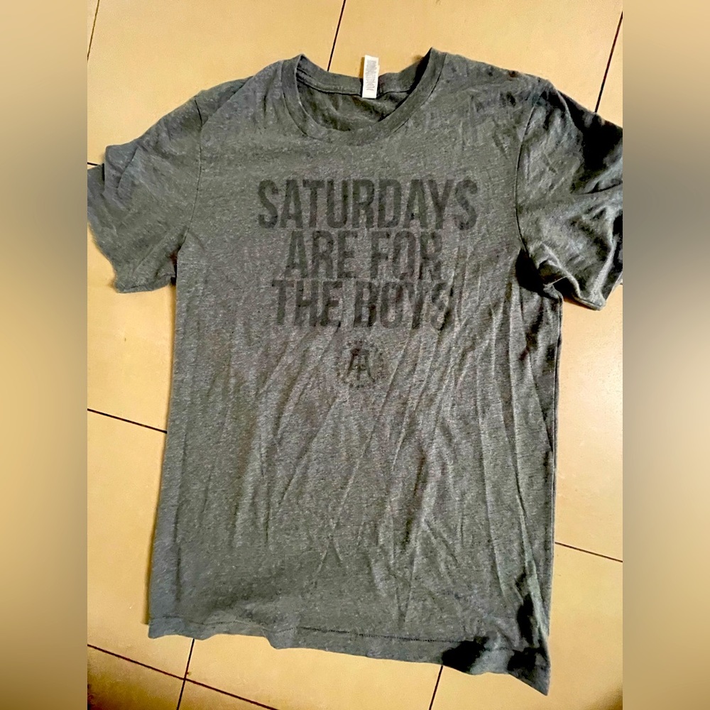 Barstool sports gray tshirt medium men